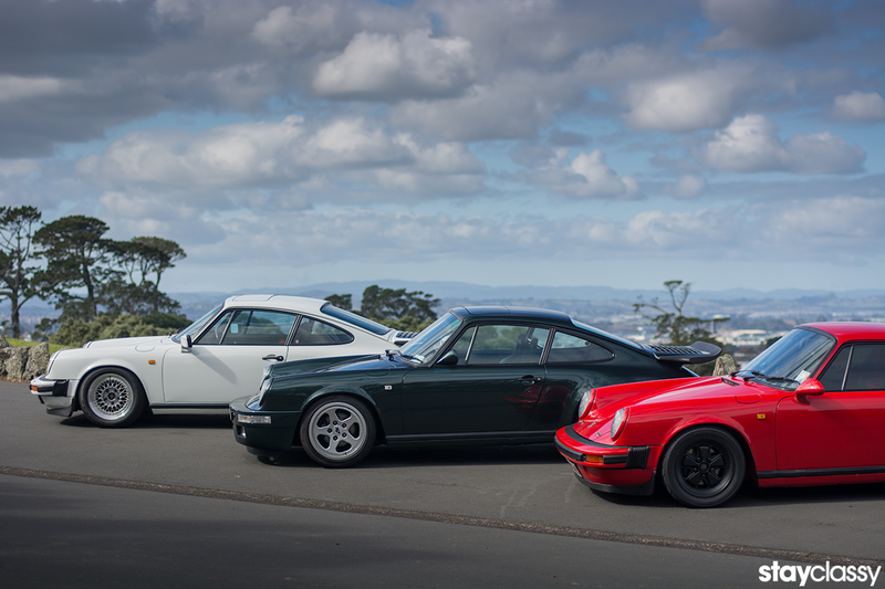 Illustration for article titled An Afternoon With Three '80s 911s